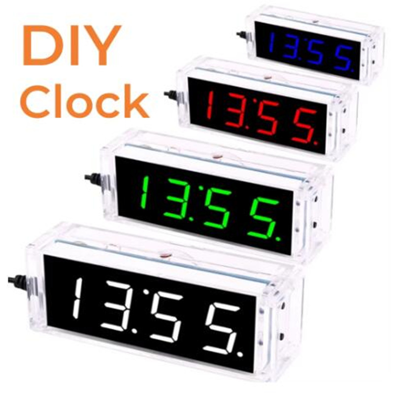 Diy Electronics Learning Kit - Комплект цифровых часов «сделай сам», дисплей