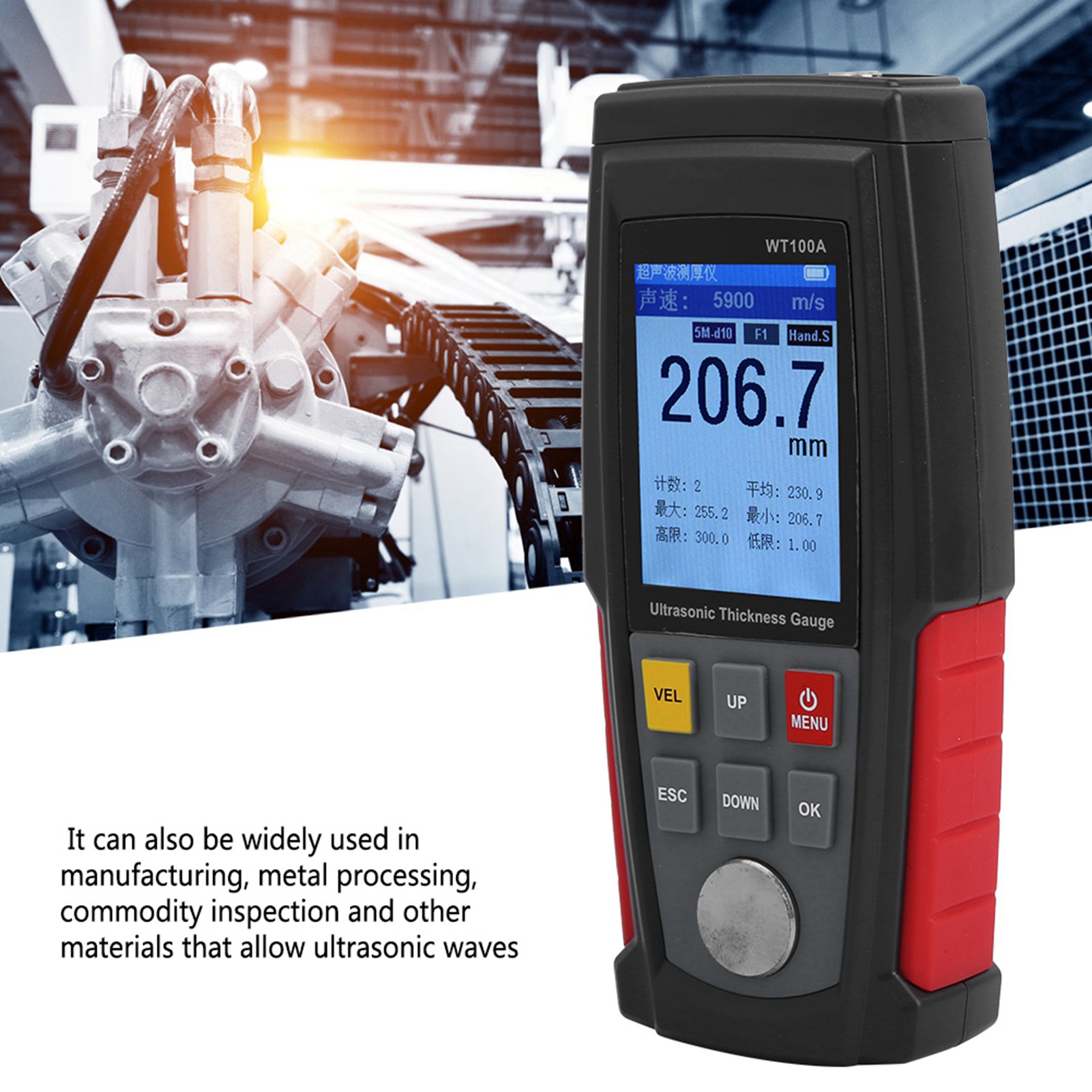 Logic Analyzer Usb - Цифровой ультразвуковой толщиномер WT100A, высокоточный цифровой