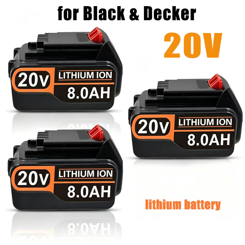 Black+Decker Tool Cordless - Аккумулятор 20В 3.0Ач 4.0Ач для Black