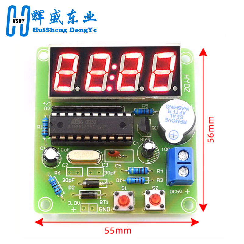 AT89C2051 Цифровые 4-битные эл – обзор и цена Diy Audio Electronics Kit