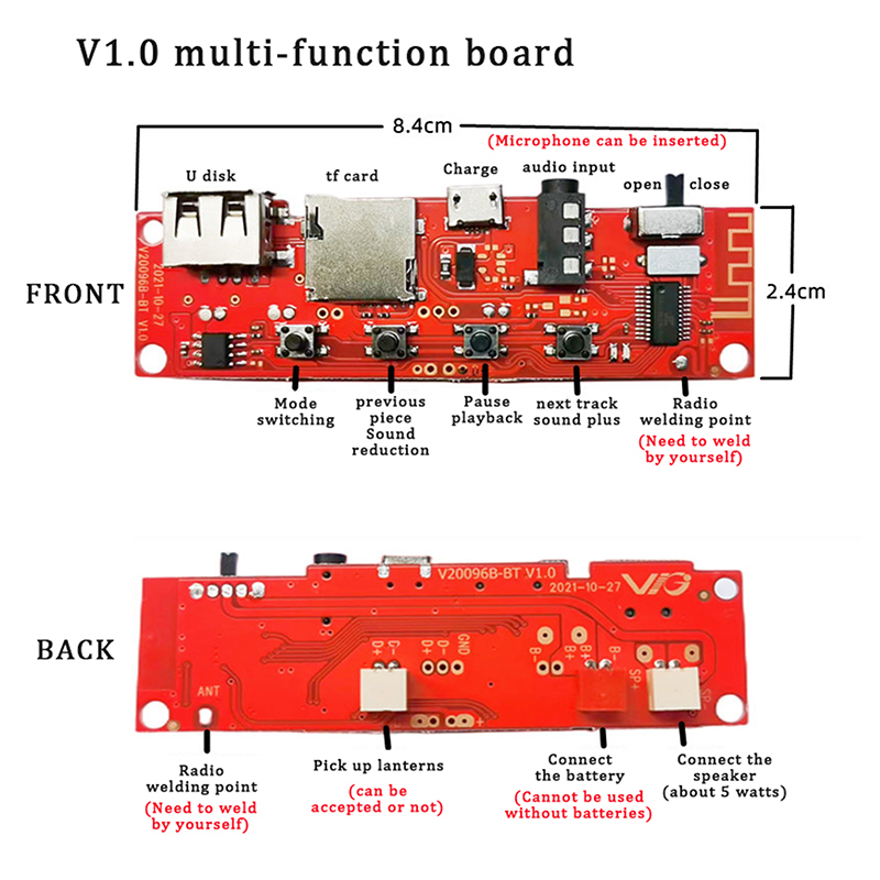 Многофункциональная плата Blue – обзор и цена Diy Audio Electronics Kit